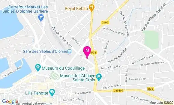 Localisation Dr Thierry Van Hemelryck