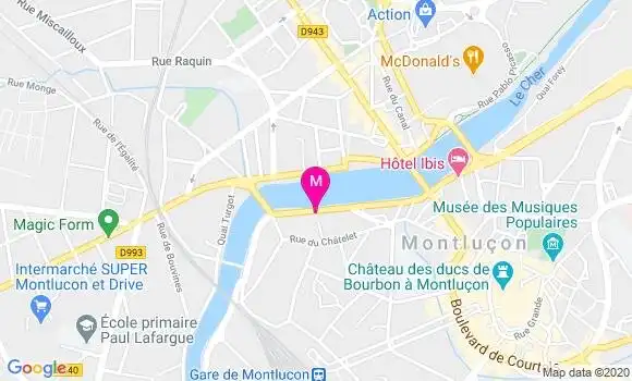 Localisation Dr Cédric Crouzet