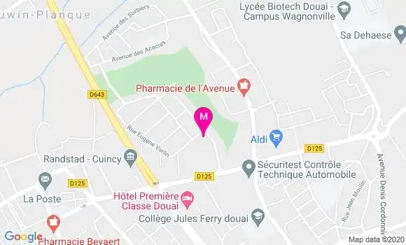 Localisation Dr Anouar Hanafi