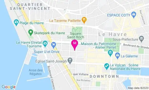 Localisation Dr Catherine Vercaigne