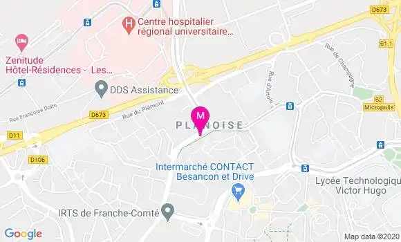 Localisation Dr Jacques Khouri