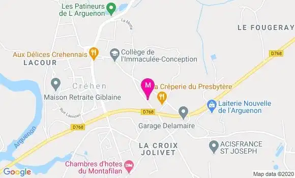 Localisation Dr Emmanuelle Izabel