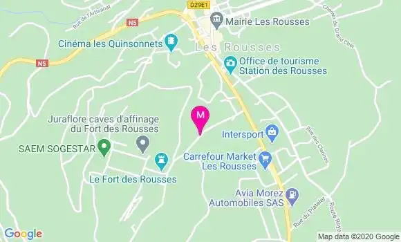 Localisation Dr Annie Lancon