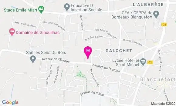 Localisation Dr Sylvie Lacosse Terrin