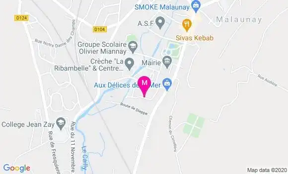 Localisation Dr Emmanuelle Tripet