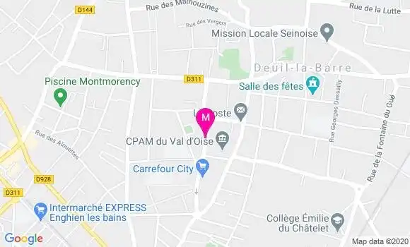 Localisation Dr Florence Poursain