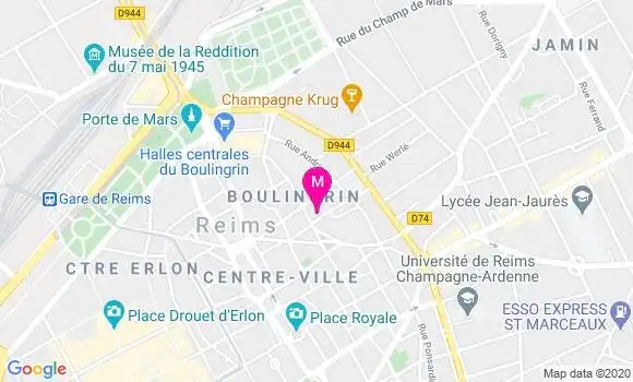 Localisation Dr Corine Cestino