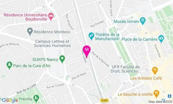 Localisation Dr Christophe Stricker Krongrad