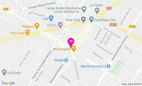 Localisation Dr Pierre De Taddeo