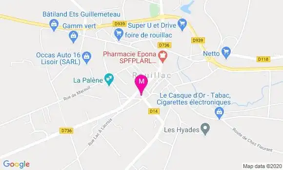 Localisation Dr Virginie Laidet