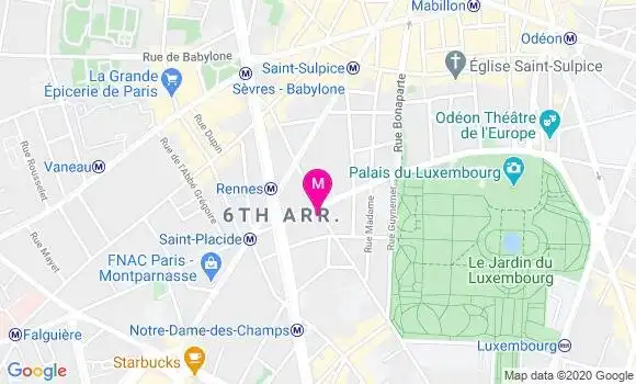 Localisation Dr Valérie Dumas Foret