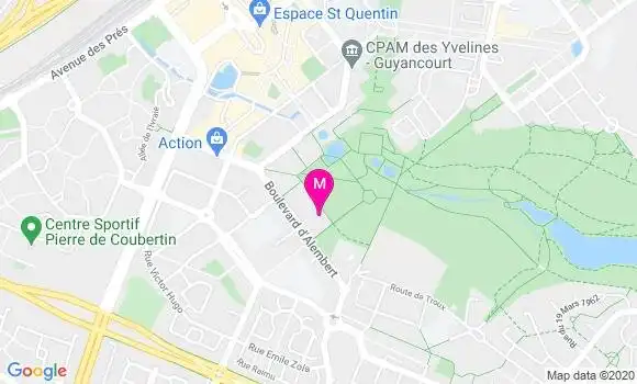 Localisation Dr Emmanuelle Mathiot Vicaigne