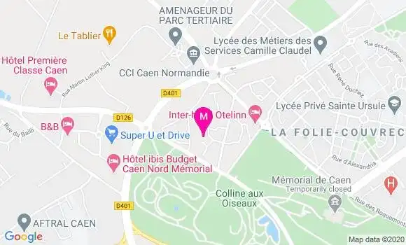 Localisation Dr Florence Monginet