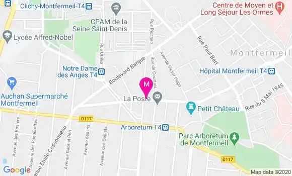 Localisation Dr Anne Lagier