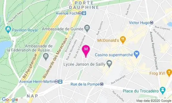 Localisation Dr Claude Le Louarn