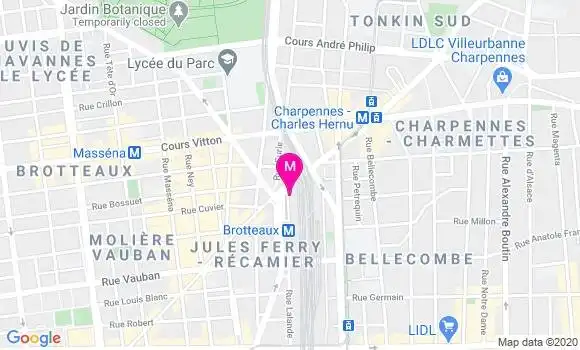 Localisation Dr Thomas Dumont