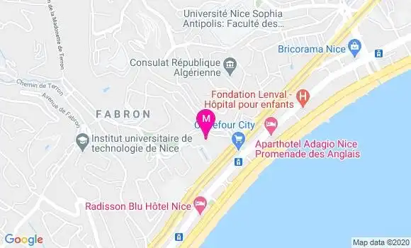 Localisation Dr Nicolas De Langeron