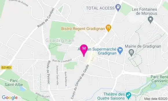 Localisation Dr Catherine Salinier Rolland
