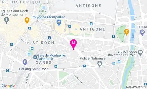 Localisation Dr Anne Matillo