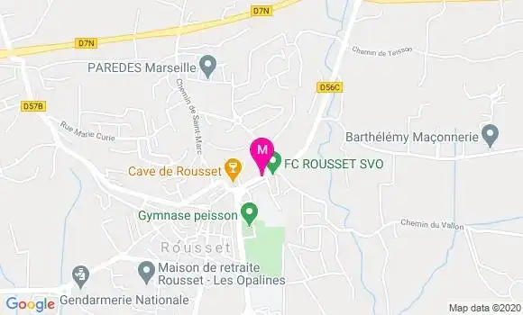 Localisation Dr Marie Pierre Blein Alziary