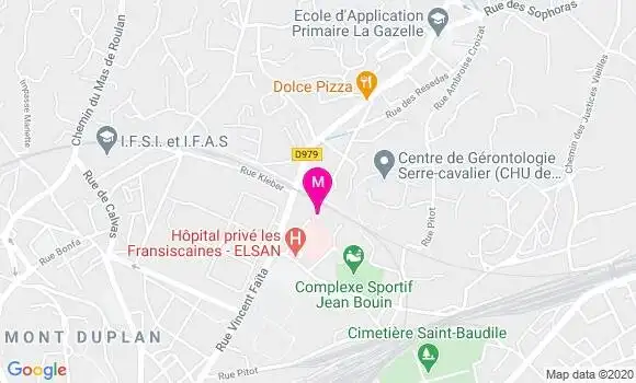 Localisation Dr Eric Maupas