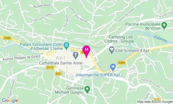 Localisation Dr Régine Tillien Ripert