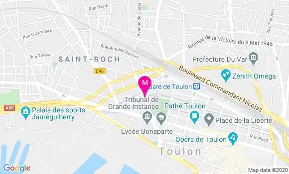 Localisation Dr Nathalie Rousseau Lebrun
