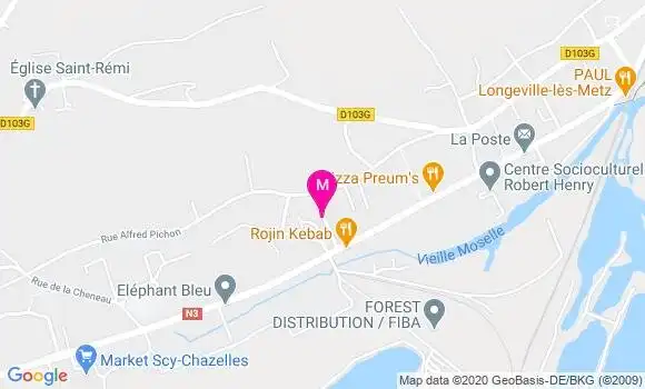 Localisation Dr Hugues Mayer