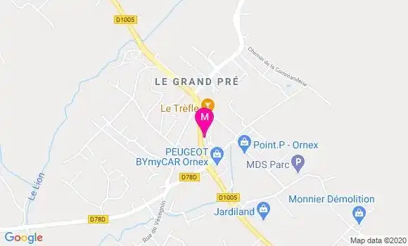 Localisation Dr Paul Blunier