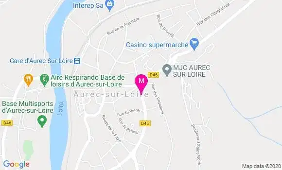 Localisation Dr Sandrine Dupasquier