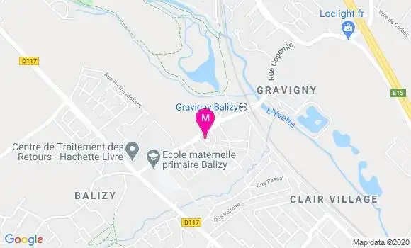 Localisation Dr Laurence Jeanneau