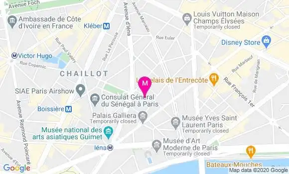 Localisation Dr Isabelle Cothier Savey