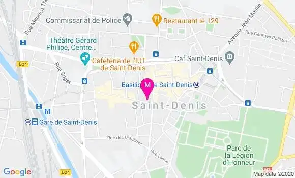 Localisation Dr Guy Zouker