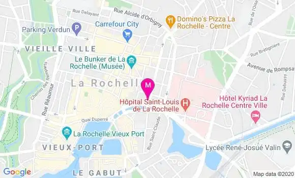 Localisation Dr Murielle Elbaz