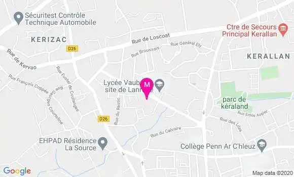 Localisation Dr Patrick Louis