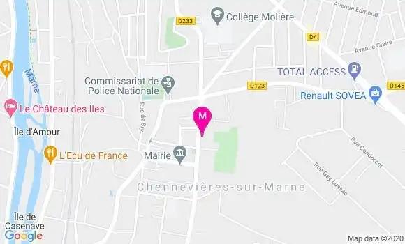 Localisation Dr Claire Hortollary Anscieau