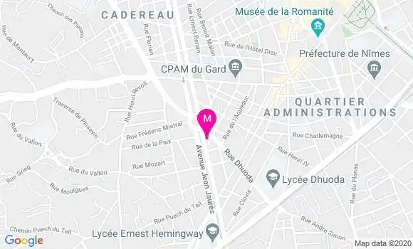 Localisation Dr Sandra Brancato