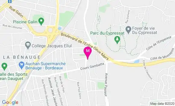 Localisation Dr Isabelle Pere Comby