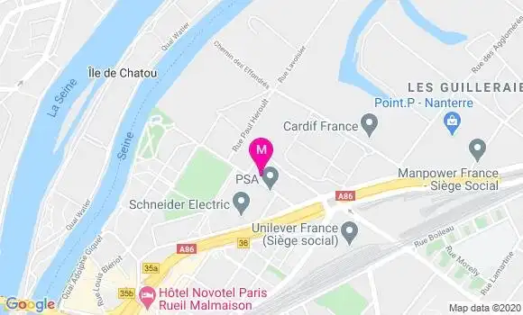 Localisation Dr Corinne Laurent