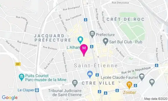 Localisation Dr Brigitte Foubert Riocreux