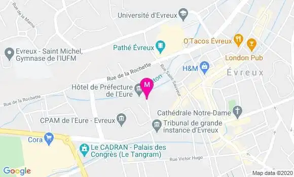 Localisation Dr Myriam Duteil