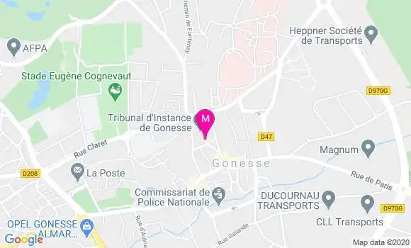 Localisation Dr Albert Benazra