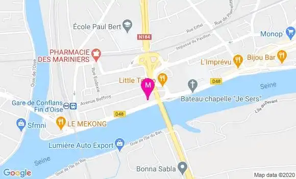 Localisation Dr Denise Laura Mulys