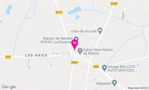 Localisation Dr Claude Cosson