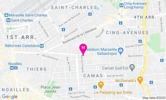 Localisation Dr Jean Magne