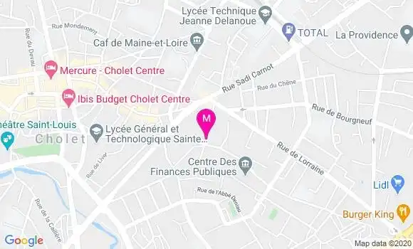 Localisation Dr Anne Claire Jouanny