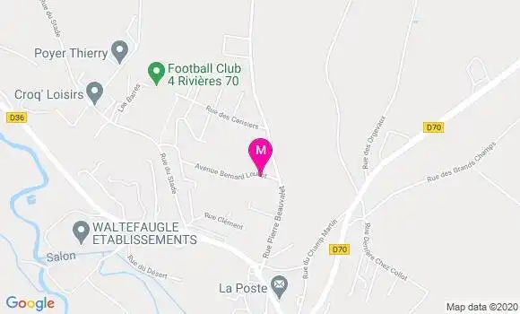 Localisation Dr Catherine Dessenne