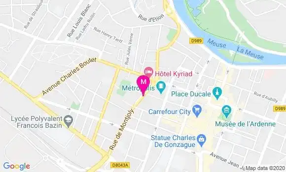 Localisation Dr Fabienne Lo Re