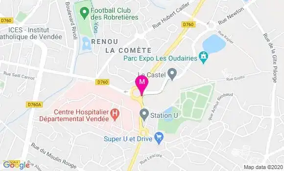 Localisation Dr Olivier Billon