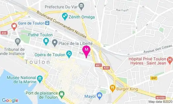 Localisation Dr Claire Ethevenin Morand